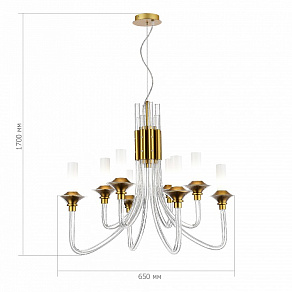 Подвесная люстра ST-Luce Vetrano SL1241.203.08