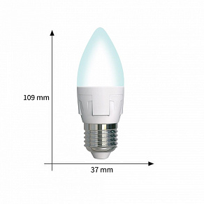 Лампа светодиодная Uniel Яркая Dim E27 7Вт 4000K UL-00004241