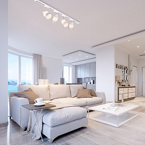 Спот Eurosvet Silvia 20075/4 белый с золотом