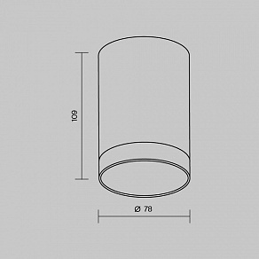 Накладной светильник Maytoni Luxe O500CL-L10W3K