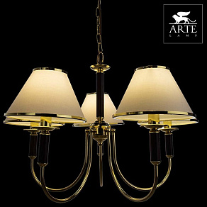 Подвесная люстра Arte Lamp Catrin A3545LM-5GO
