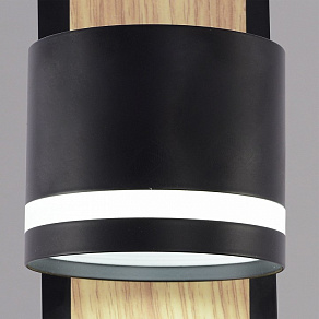 Бра Reluce 22540 22540-0.2-01 BK+WOOD