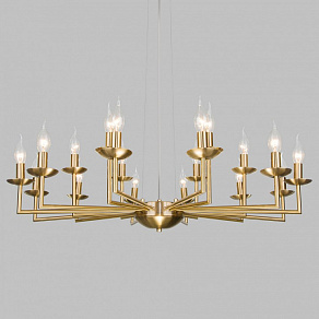 Подвесная люстра Eurosvet Cariso 60150/18 латунь