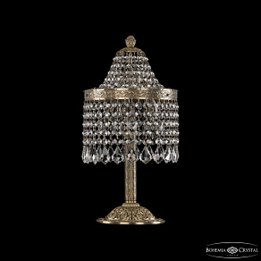 Настольная лампа декоративная Bohemia Ivele Crystal 1920 19201L6/H/20IV Pa Leafs