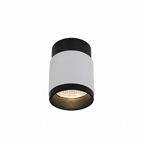 Накладной светильник iLedex Delta 1955-10W-3000K-36 BK+WH