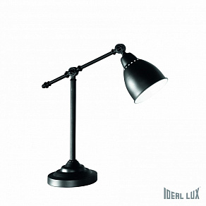 Настольная лампа офисная Ideal Lux Newton NEWTON TL1 NERO