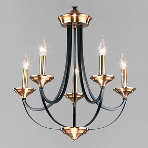 Подвесная люстра Eurosvet Lazzaro 60098/5 черный