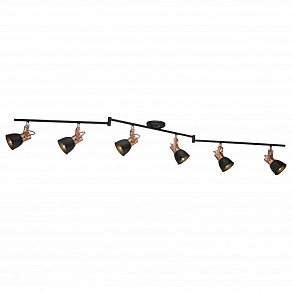 Спот Arte Lamp 1677 A1677PL-6BK