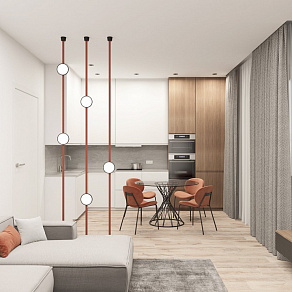 Светильник на растяжке Denkirs Belty SET DK55SET19-01-BR