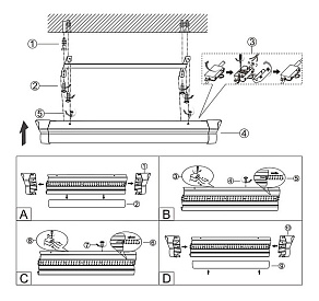 Накладной светильник Globo Vancouver 42430