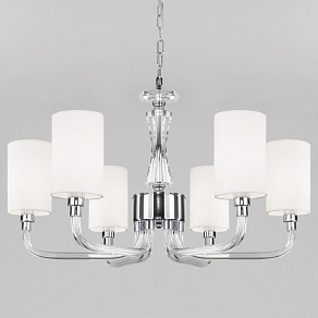 Подвесная люстра Eurosvet Catania 60120/6 хром Smart