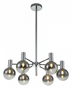 Люстра на штанге Indigo Collana 13015/6R Chrome