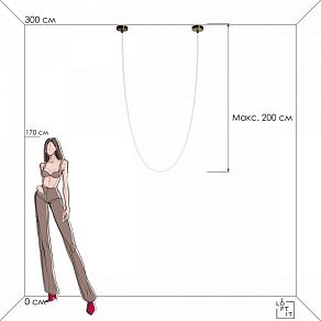 Подвесной светильник Loft it Lori 10230/4000