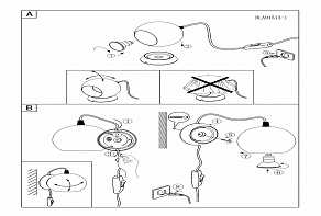 Настольная лампа декоративная Eglo Petto 1 94513
