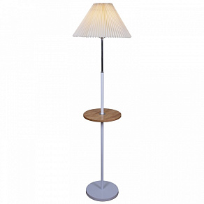 Торшер с полкой Reluce 02030 02030-0.6-01A WH