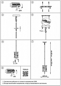 Светильник на штанге Lightstar Firenze 725113