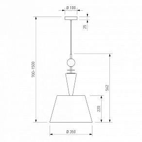 Подвесной светильник Eurosvet Teja 104014