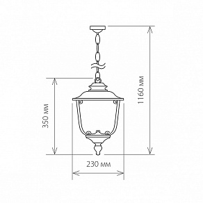 Наземный низкий светильник Elektrostandard Sculptor a031901