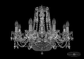 Подвесная люстра Bohemia Ivele Crystal 1415 1450/8/160/250 Ni