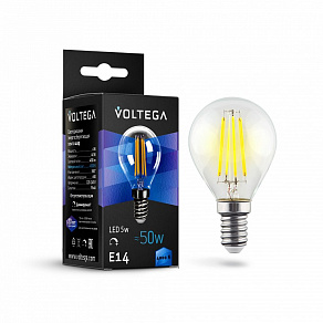 Лампа светодиодная Voltega Globe dim 5W 8465