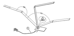 Настольная лампа офисная Globo Estelar 58230A