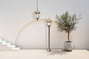 Наземный высокий светильник DeMarkt Фабур 1 804040501