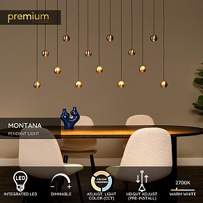 Подвесной светильник Lucide Montana 68400/75/15