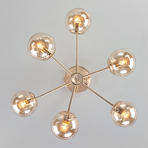 Люстра на штанге Eurosvet Ascot 30166/6 золото