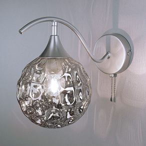 Бра Eurosvet Clio 70102/1 серебро