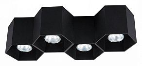 Накладной светильник Zumaline Polygon 20037-BK