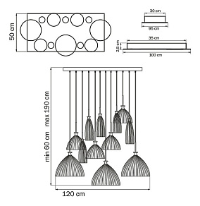 Подвесной светильник Lightstar Agola 810223