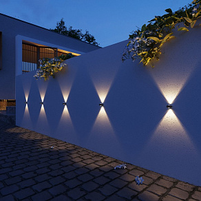 Накладной светильник Elektrostandard Lenses 35191/W черный