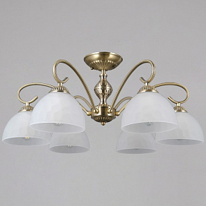 Люстра на штанге ILLUMICO  IL0894-6CSQ-26 AB ELITE