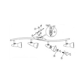 Спот Globo Lord III 5443-4