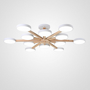 Люстра на штанге Imperiumloft TURNA White TURNA-B01