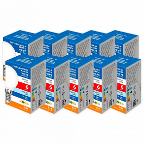 Набор из 10 ламп светодиодных Volpe OPTIMA Филамент E14 6Вт 4000K UL-00013917