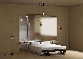 Настольная лампа декоративная Maytoni Double Moon MOD478RL-L3B3K