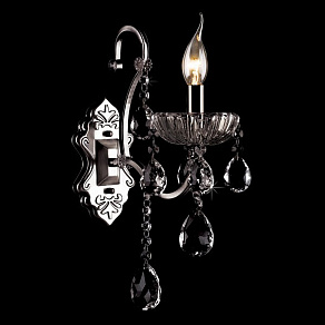 Бра Eurosvet Keira 3108/1 хром/дымчатый хрусталь Strotskis