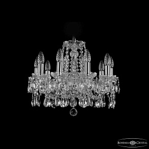 Подвесная люстра Bohemia Ivele Crystal 1413 1413/10/165 Ni