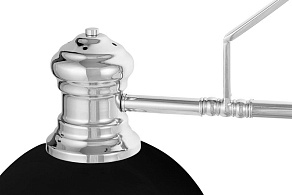 Светильник на штанге LUMINA DECO Ettore LDP 710-3 BK+CHR