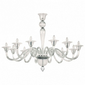 Подвесная люстра Ideal Lux Brigitta BRIGITTA SP12 TRASPARENTE
