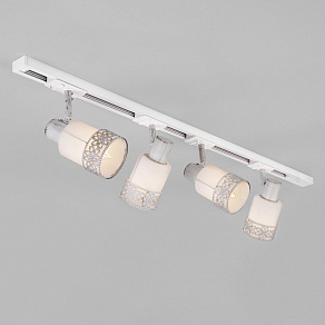 Спот Eurosvet Silvia 20075/4 белый с золотом