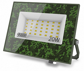 Настенно-потолочный прожектор Gauss  GFD002