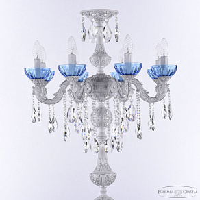 Торшер Bohemia Ivele Crystal AL7901 AL79101T/8/175 B WMN P Aquamarine/M-1H