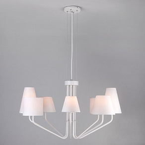 Подвесная люстра Eurosvet Ornato 70074/8 белый