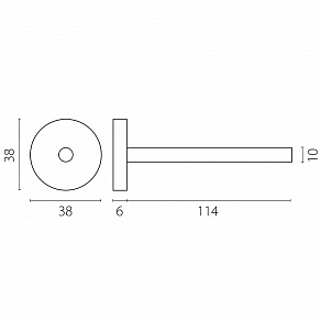 Основание на штанге Lightstar Linea 506479