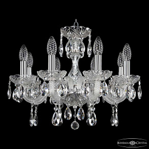 Подвесная люстра Bohemia Ivele Crystal 117 117/8/165 Ni