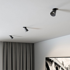 Встраиваемый светильник Elektrostandard Bell 25097/LED 8W 4000K черный