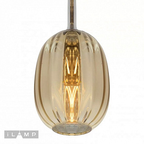 Подвесной светильник iLamp Drop A1541/200/F3 CR+GD