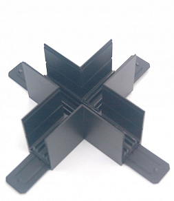 Соединитель X-образный для треков Lightstar Teta 505287-ALU